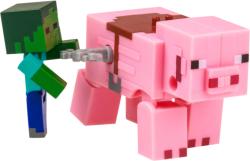 MINECRAFT Zvieratko naťahovacie set s postavičkou na kľúčik 4 druhy