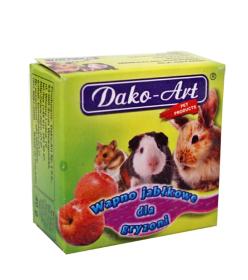 Minerální kámen hlodavec s jablkem Dako 40 g Minerální kámen hlodavec s jablkem Dako 40 g
