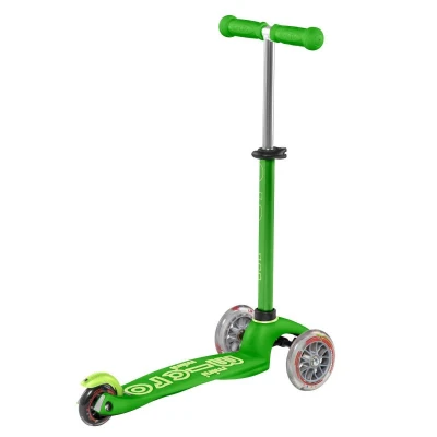 Mini Micro Deluxe Green koloběžka + reflexní sada