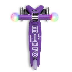 Mini Micro Deluxe Magic LED Purple koloběžka