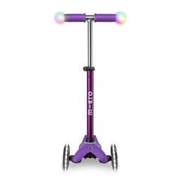 Mini Micro Deluxe Magic LED Purple koloběžka