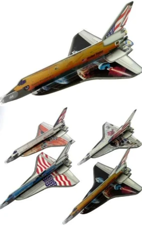 Miniprop Raketoplán vícebarevné 2ks házedlo