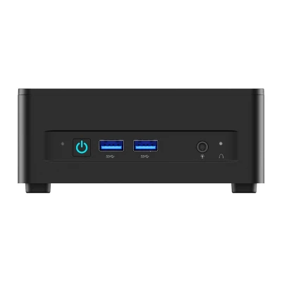 Minisforum UM760 Slim černé barebone mini PC s procesorem AMD Ryzen 5 7640HS