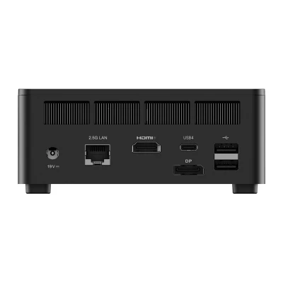 Minisforum UM760 Slim černé barebone mini PC s procesorem AMD Ryzen 5 7640HS