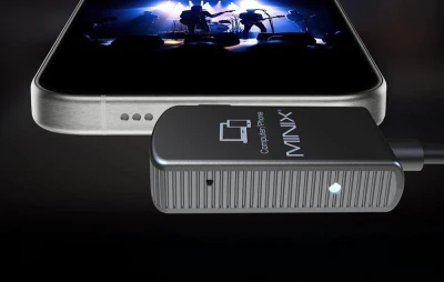 Minix C1 USB-C na HDMI černý bezdrátový video vysílač
