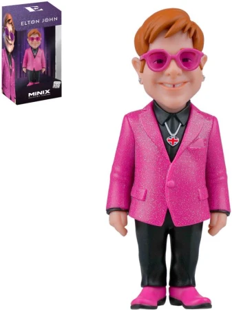MINIX Figúrka zberateľská Elton John popová hviezda MINIX Figúrka zberateľská Elton John popová hviezda