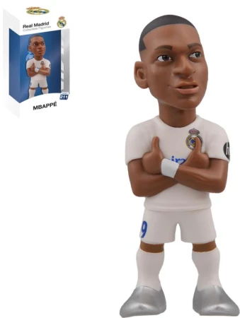 MINIX Figurka zberateľská Kylian Mbappé (Real Madrid) futbalové hviezdy MINIX Figurka zberateľská Kylian Mbappé (Real Madrid) futbalové hviezdy