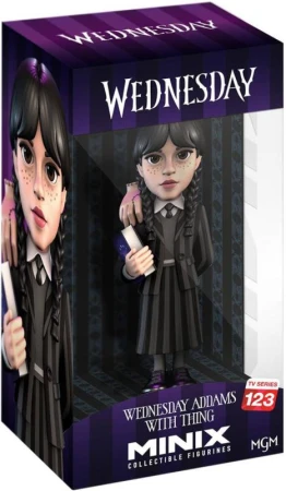 MINIX Figúrka zberateľská Wednesday Addams s rukou filmovej postavy Netflix