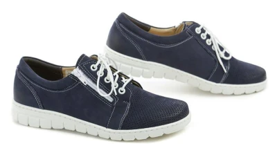 MintakaCZ Mintaka 211417-23 modré dámské polobotky