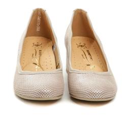 MintakaCZ Mintaka 1361 perleťové béžové dámské lodičky