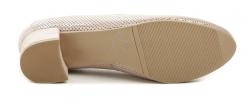MintakaCZ Mintaka 1361 perleťové béžové dámské lodičky