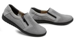 MintakaCZ Mintaka 211418-23 šedé dámské polobotky