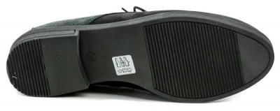 Mintaka 3343 černo zelené dámské polobotky