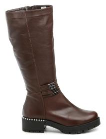 MintakaCZ Mintaka 5054-18 hnědé dámské kozačky