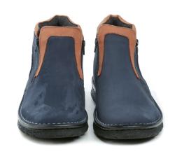 MintakaCZ Papilion 360 modré pánské nadměrné zimní boty