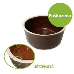 Miska keramická 0,5 l - Uštípnutá - %