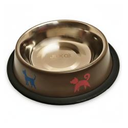 Miska nerez hnědá potisk 0,55 l