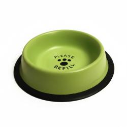 Miska nerez pastelově zelená potisk 0,55 l Miska nerez pastelově zelená potisk 0,55 l