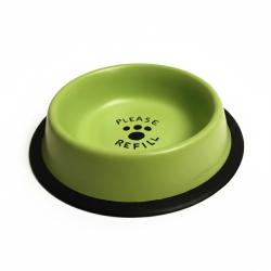 Miska nerez pastelově zelená potisk 2,35 l