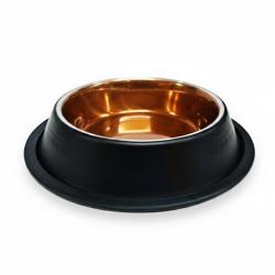 Miska nerez stabilní černá/měď 0,2 l