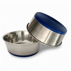 Miska nerez těžká silikonová základna 1,7 l