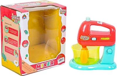 Mixér dětský domácí spotřebič set s mísou na baterie Světlo Zvuk plast Mixér dětský domácí spotřebič set s mísou na baterie Světlo Zvuk plast