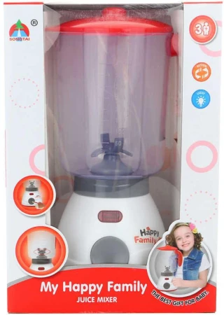 Mixér dětský funkční 24cm na baterie v krabici plast Mixér dětský funkční 24cm na baterie v krabici plast