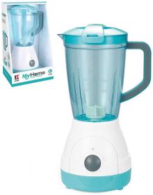 Mixér dětský modro-bílý 25cm na baterie plast Světlo Zvuk Mixér dětský modro-bílý 25cm na baterie plast Světlo Zvuk