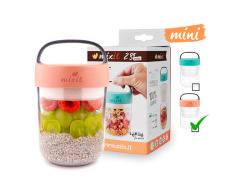 Mixit 2go mini - desiatový box lososový 400ml