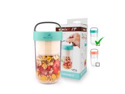 Mixit 2go - svačinový box (mintový) Mixit 2go - svačinový box (mintový)