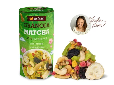 Mixit Granola z pece Moniky Leové Matcha 350g