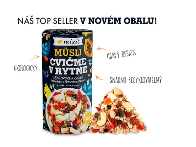 Mixit Müsli Cvičme v rytme 500 g