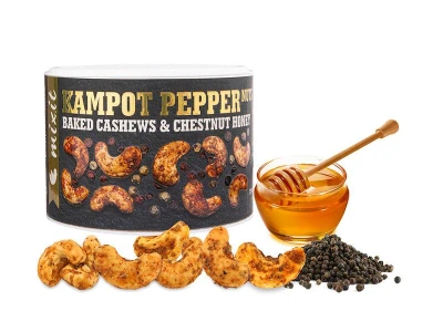 Mixit Oříšky z pece, kampotský pepř a med, 160 g