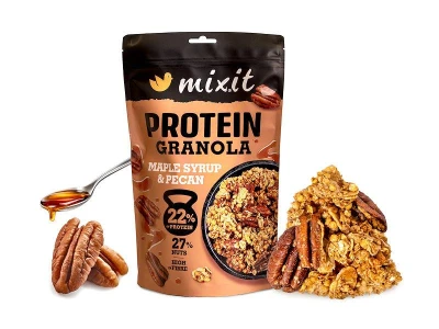 Mixit Proteinová granola z pece - Javorový sirup a pekany 350g
