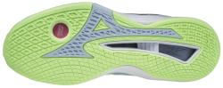 Mizuno WAVE STEALTH NEO / Heather/White/Neo Lime dámské sálovky