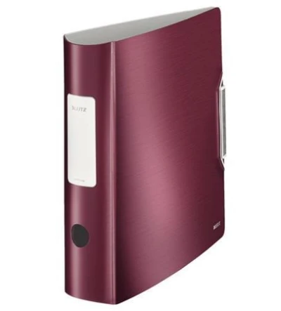 Leitz Mobilní pořadač 180° Active STYLE, 75 mm, granátově červená Leitz Mobilní pořadač 180° Active STYLE, 75 mm, granátově červená