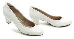 Vizzano Modare 7005-600 biele dámske lodičky na podpätku