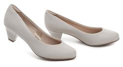 Vizzano Modare 7005-600 šedé dámské lodičky na podpatku