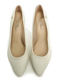 Vizzano Modare 7340-100 krémové dámske lodičky na podpätku