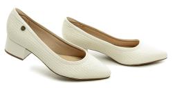 Vizzano Modare 7340-100 krémové dámske lodičky na podpätku
