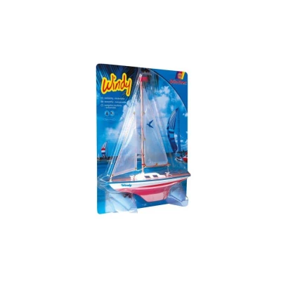 Model plachetnice pro děti WINDY 35 x 42 cm (dřevo)