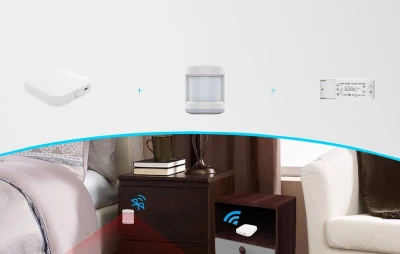 Moes BHUB-W bílá Wi-Fi/Bluetooth Mesh brána
