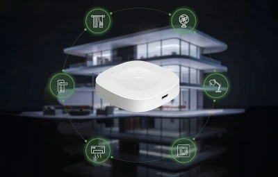 MOES MHUB-C bílá Zigbee BLE brána