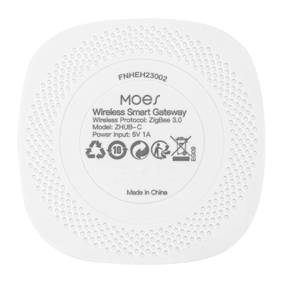 MOES ZHUB-C bílá ZigBee/Ethernet brána