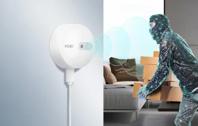 Moes HP02 ZigBee mmWave bílý senzor přítomnosti