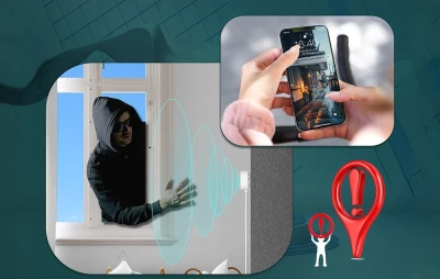 Moes HP02 ZigBee mmWave bílý senzor přítomnosti