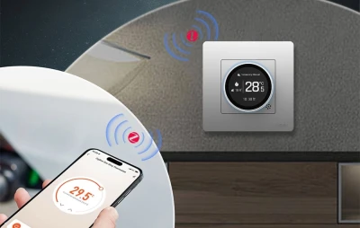 Moes ZHT-SR-GB ZigBee termostat pro elektrické vytápění