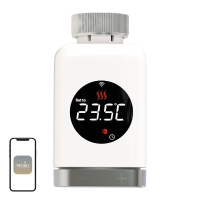 MOES TRV 801 ZigBee termostatická hlavice