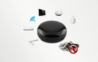 Moes UFO-R6 černý Wi-Fi IR ovladač