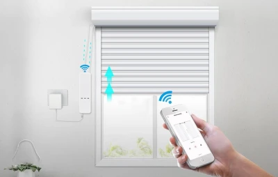 Moes WC-YH-LS bílý motor pro rolety s připojením k Wi-Fi